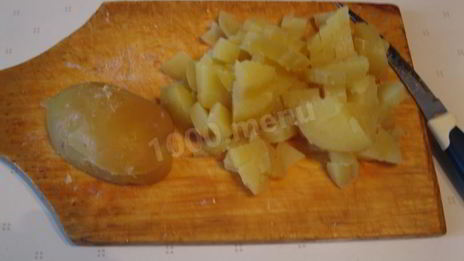 окрошка на кефире классическая с колбасой