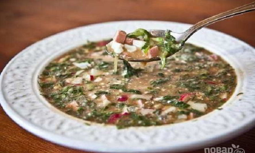 Рецепт окрошка на квасе