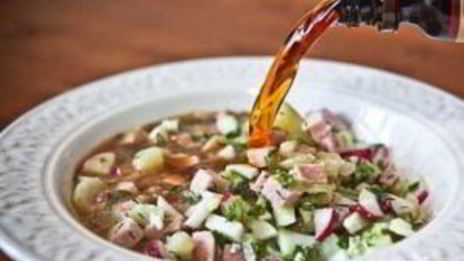 окрошка на квасе