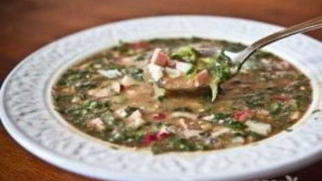 окрошка на квасе