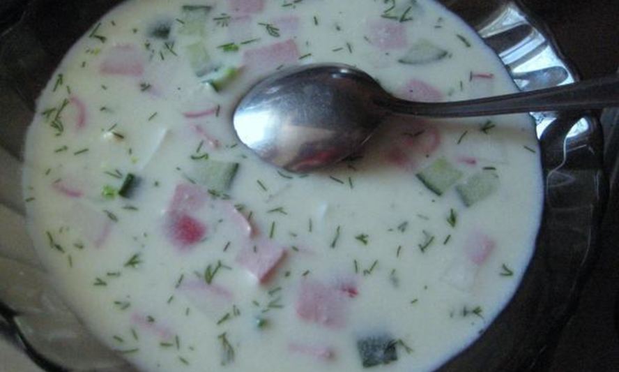 Рецепт окрошка на минералке