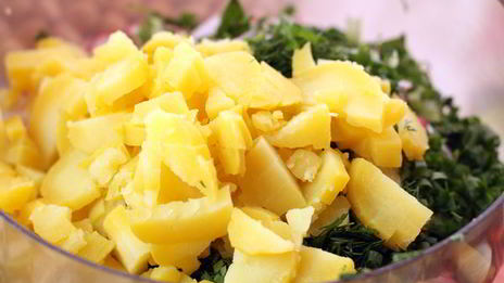 окрошка на минеральной воде