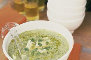 Окрошка на сметане