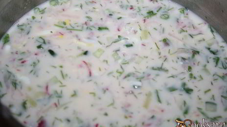 окрошка на терке