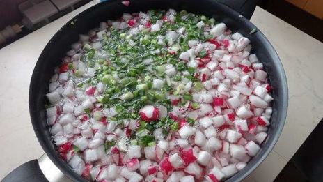 окрошка на уксусе