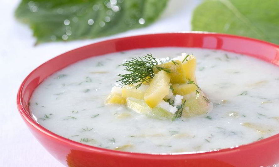 Рецепт окрошка на закваске