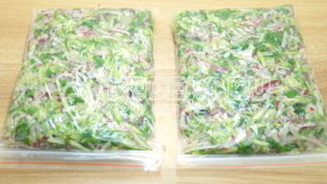 окрошка на зиму