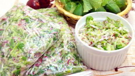 окрошка на зиму