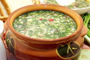 Окрошка овощная Весенняя