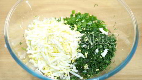 окрошка овощная весенняя