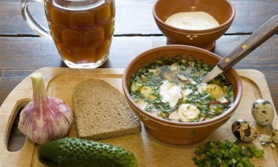 Рецепт окрошка овощная