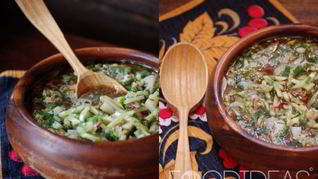 Окрошка постная