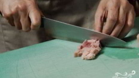 окрошка с колбасой