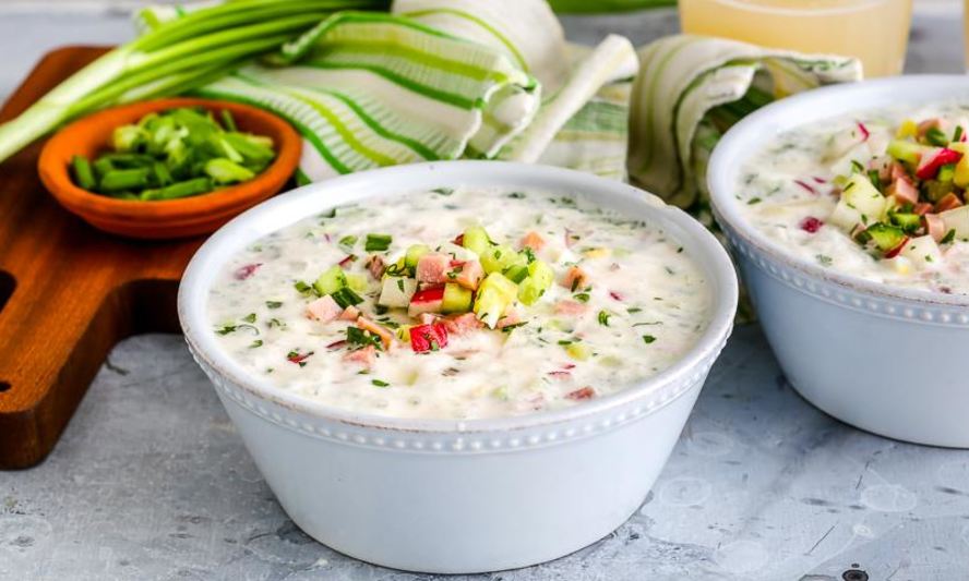 Рецепт окрошка с квасом