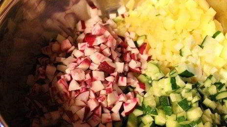 окрошка с таном и ледяным квасом