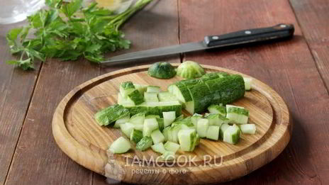 окрошка со свеклой