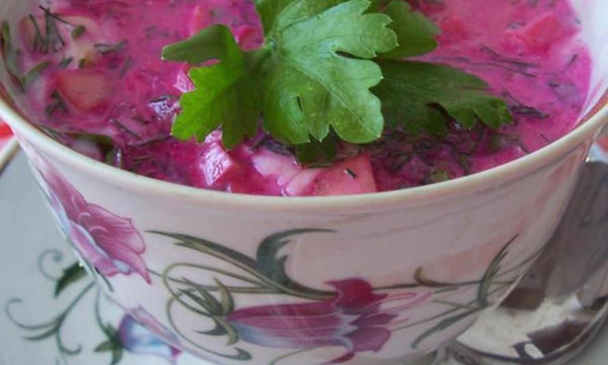 Рецепт окрошка свекольная