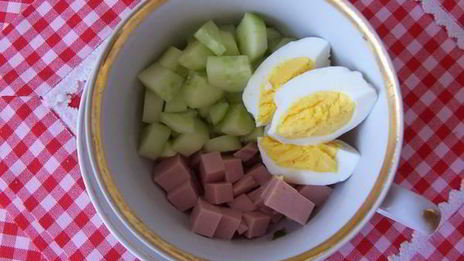 окрошка свекольная