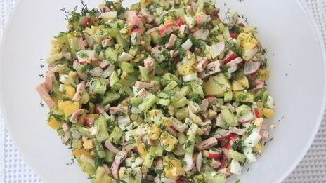 окрошка традиционная