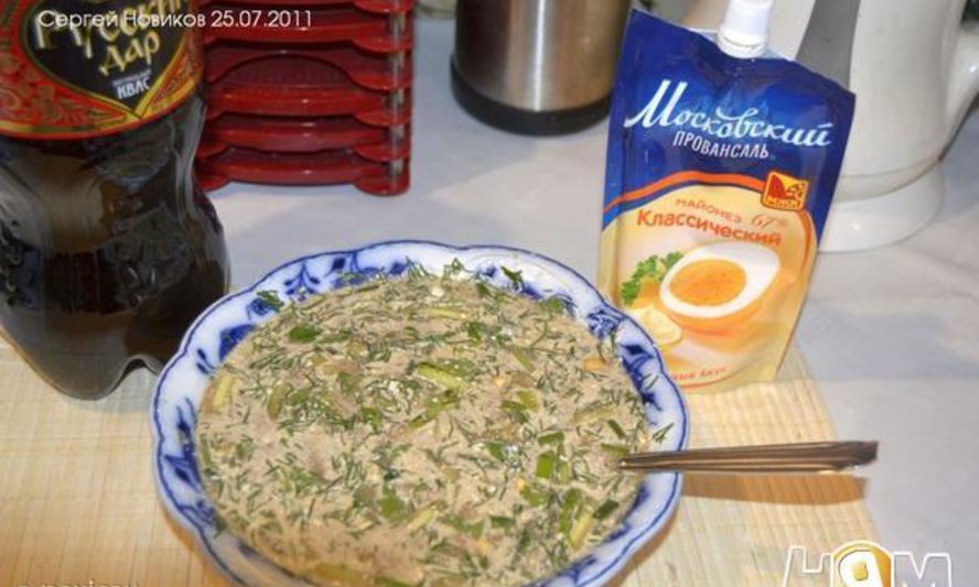 Рецепт окрошка в мультиварке