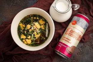 Окрошка зеленая