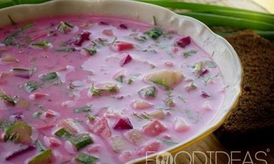 Рецепт окрошка зимой