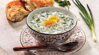 Овдух — азербайджанская окрошка