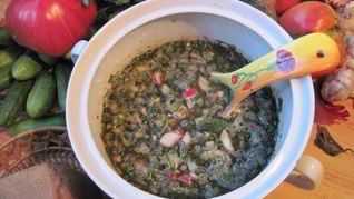 Овощная окрошка