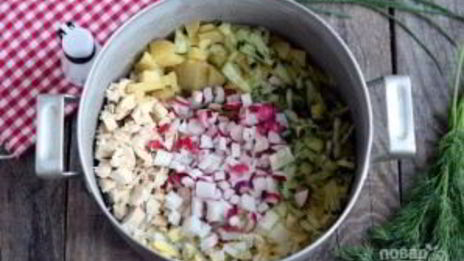 русская окрошка