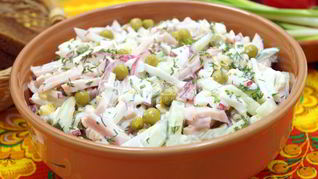 Салат Окрошка