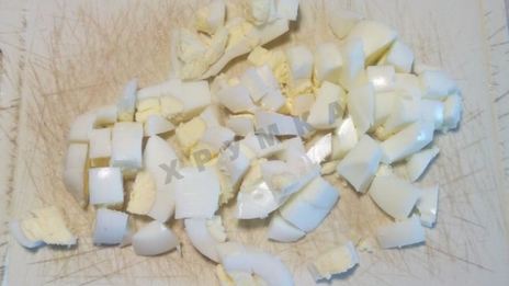 вкусная окрошка с курицей на кефире