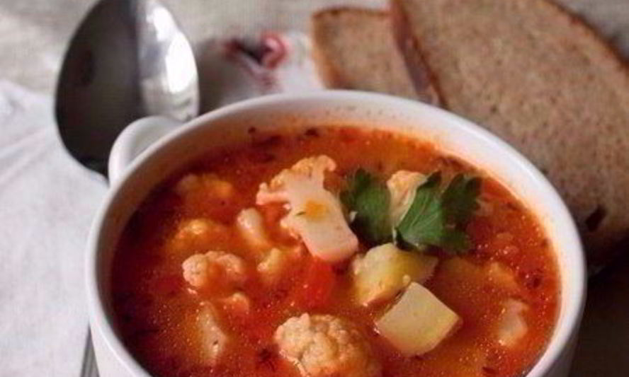 Рецепт быстрый овощной суп