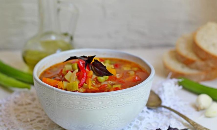 Рецепт легкий летний овощной суп