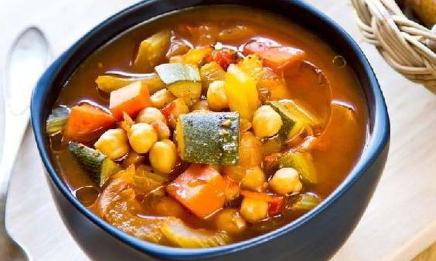 Рецепт летний овощной суп c кабачком