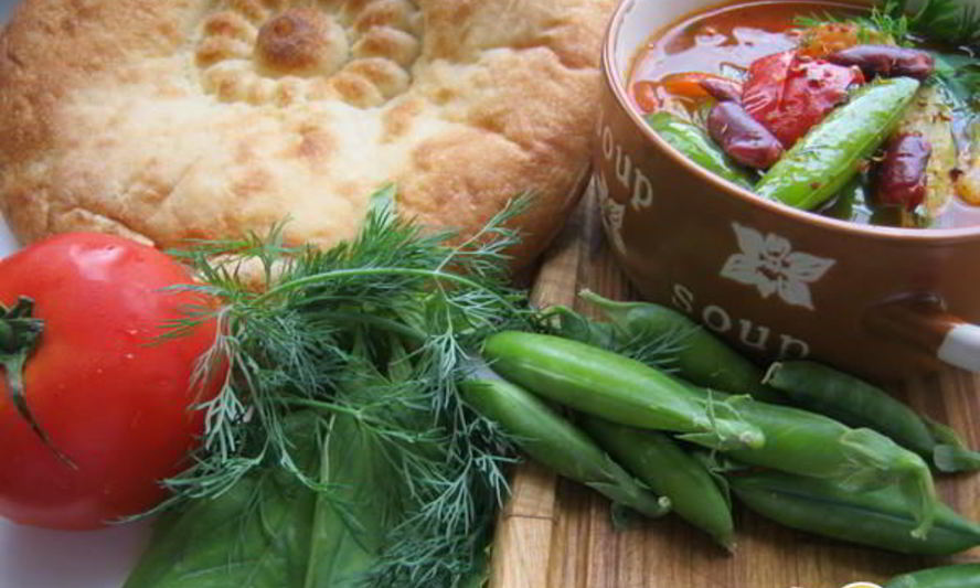 Рецепт минестроне на овощном бульоне