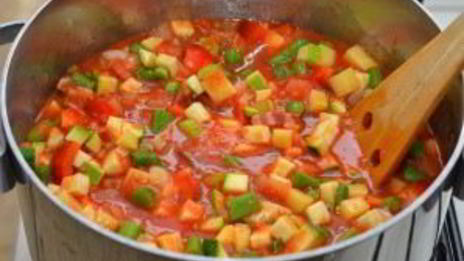 минестроне с беконом