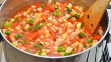 минестроне с беконом