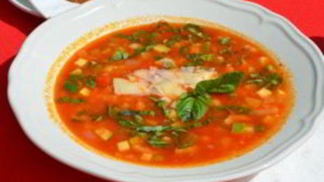 минестроне с беконом