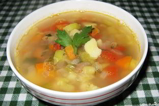 Минестроне с фасолью