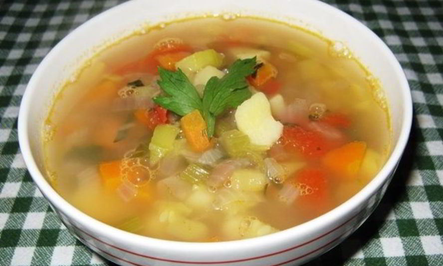 Рецепт минестроне с фасолью