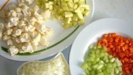 минестроне с курицей