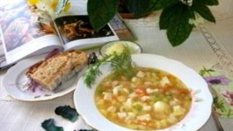 минестроне с курицей