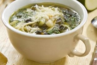 Минестроне с лингвини