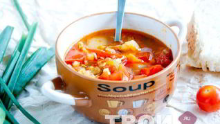 Овощной диетический суп