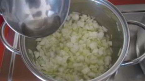 овощной крем-суп с сухариками