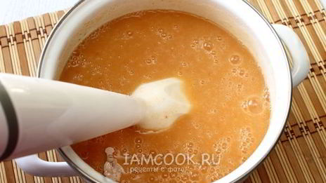 овощной крем суп со сливками