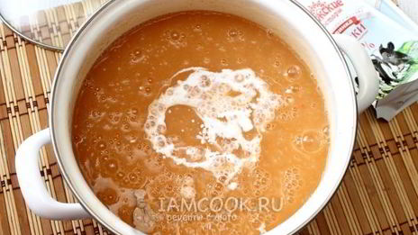 овощной крем суп со сливками