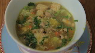 Овощной осенний суп