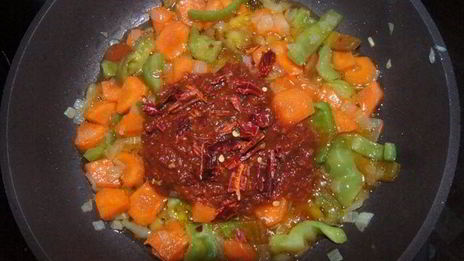 овощной суп чили с нутом