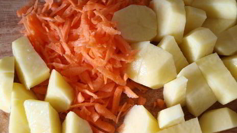 овощной суп из баранины с эстрагоном